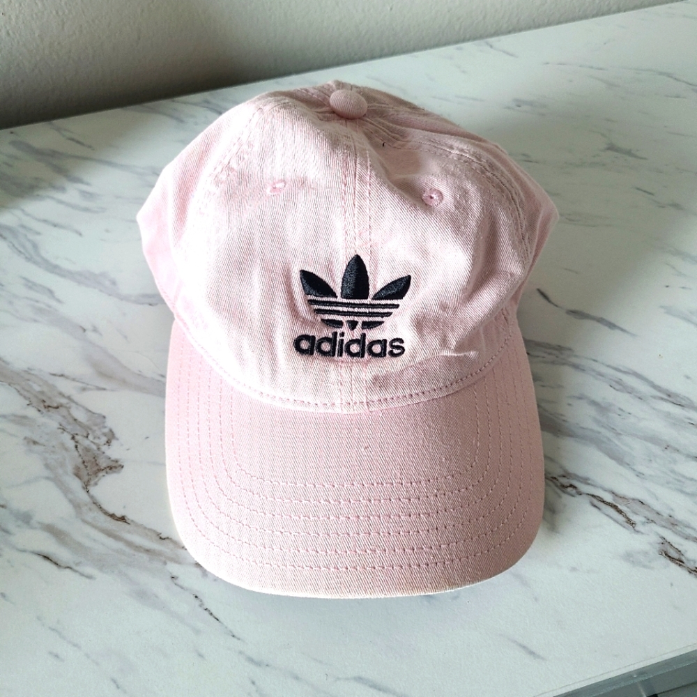 Pink Adidas hat
